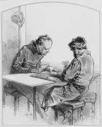 Korten, plansch 20 från Les Toquades, 1858